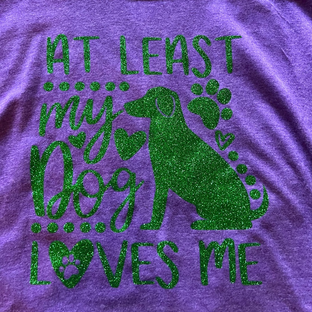 Cute new purple shirt